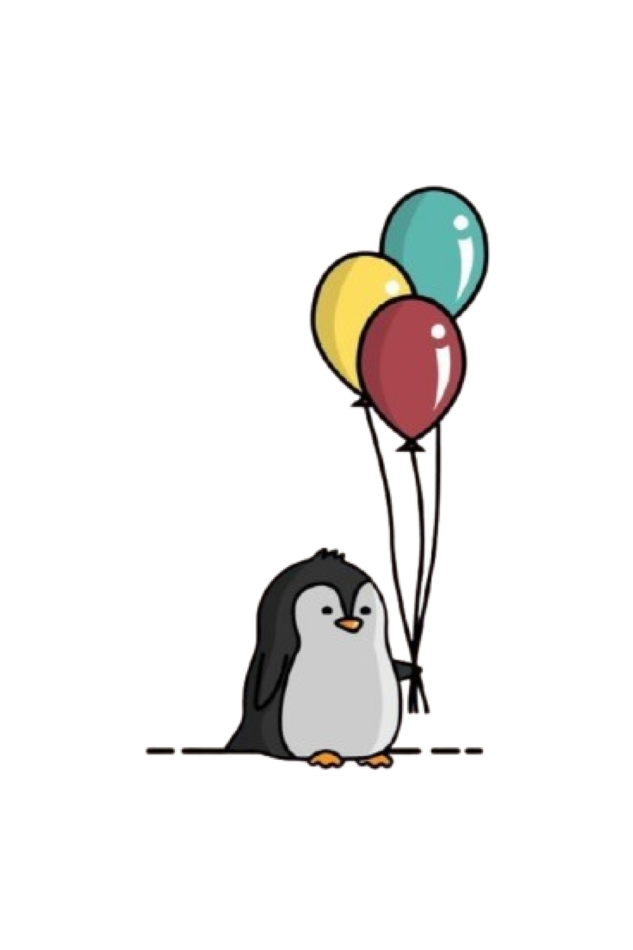 Penguin Balloon Crop Top