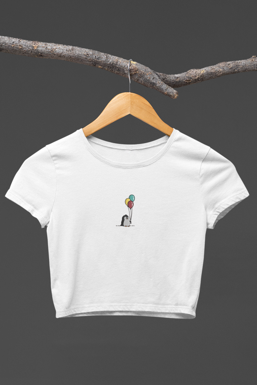 Penguin Balloon Crop Top