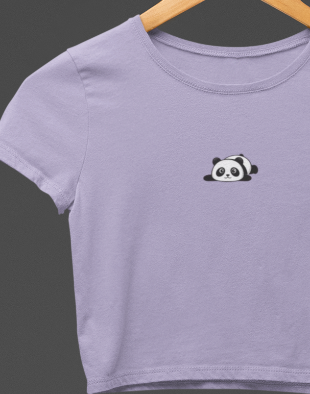 Panda Crop Top