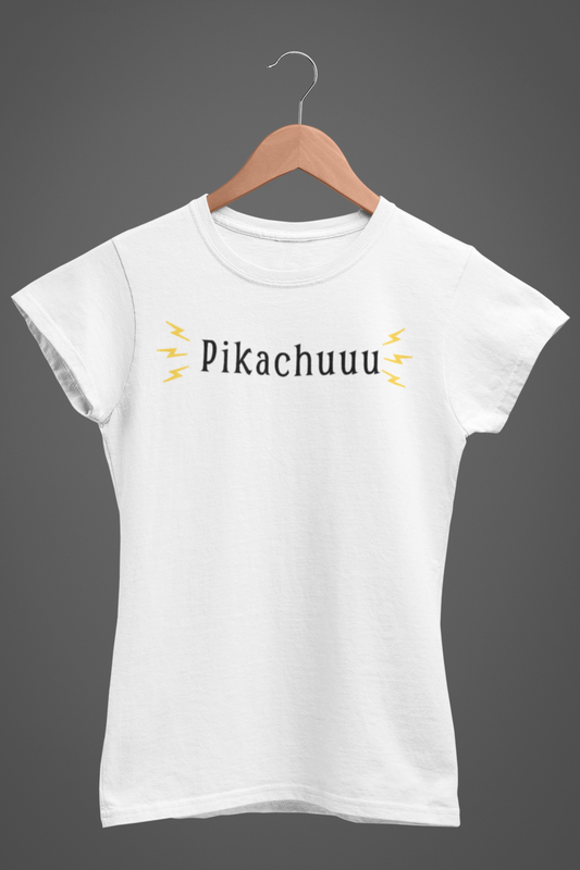 Pikachuu T-Shirt – Women's Half Sleeve